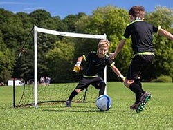 Een echt voetbaldoel