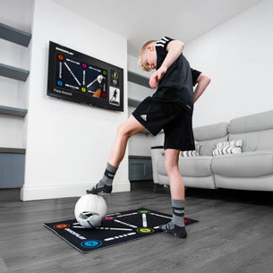 Voetbaltechniekmat voor balbeheersing
