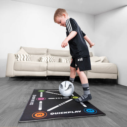 Voetbaltechniekmat voor balbeheersing