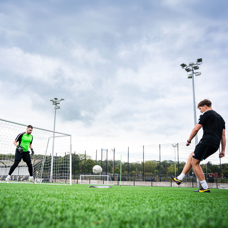Afketsplank voor keeperstraining