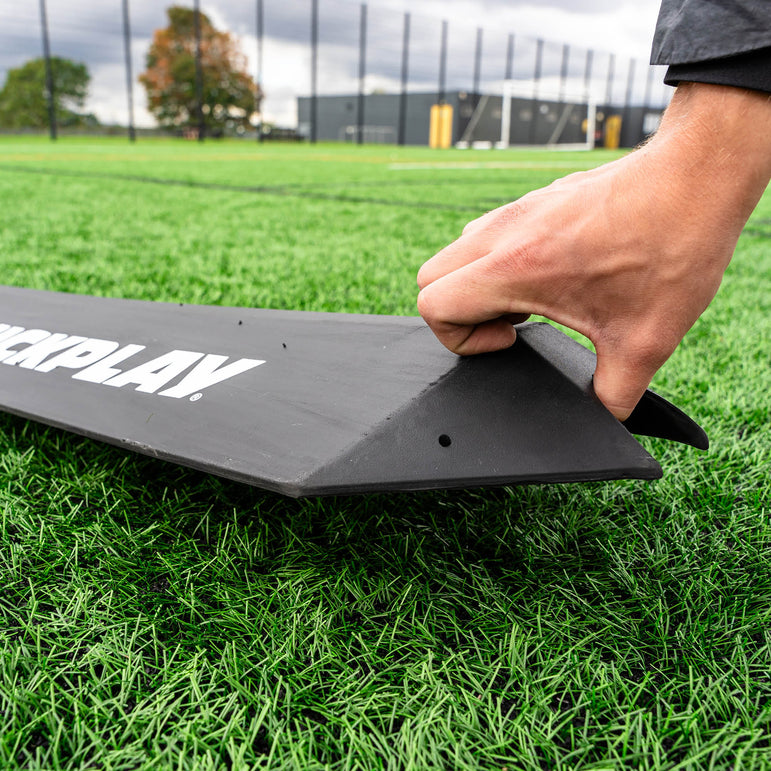 Afketsplank voor keeperstraining