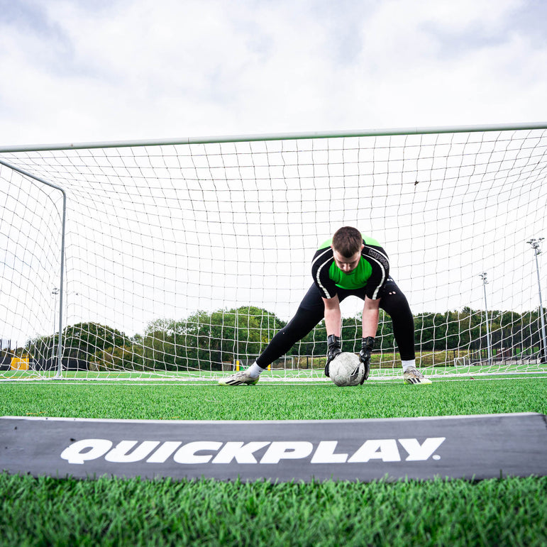 Afketsplank voor keeperstraining