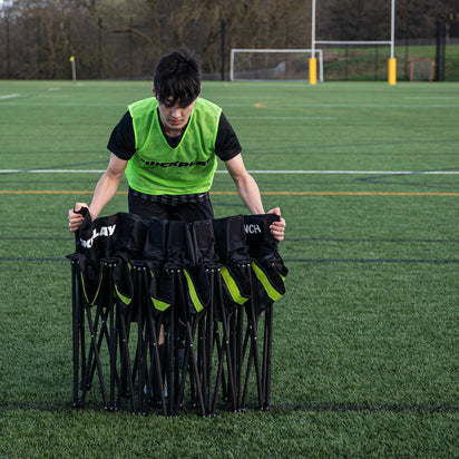 PRO Bench Shelter dug-out voor 6 spelers