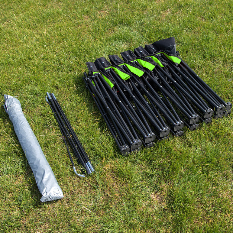 PRO Bench Shelter dug-out voor 6 spelers