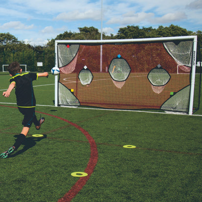 TARGET schietdoek voor voetbaldoelen 370 x 180 cm (zonder doel)