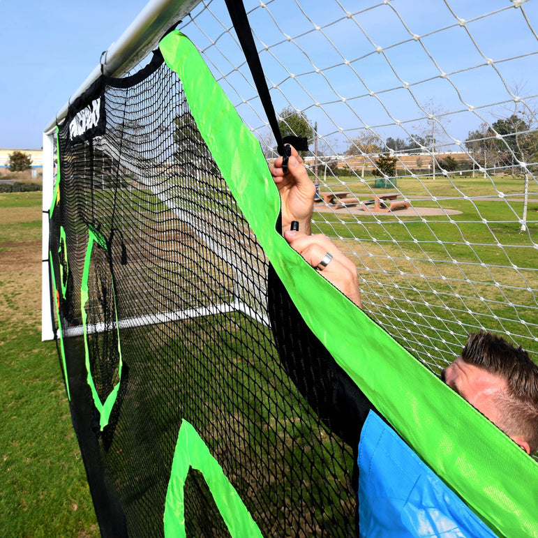 TARGET Pro schietdoek voor grote voetbaldoelen 730 x 240 cm (zonder doel)