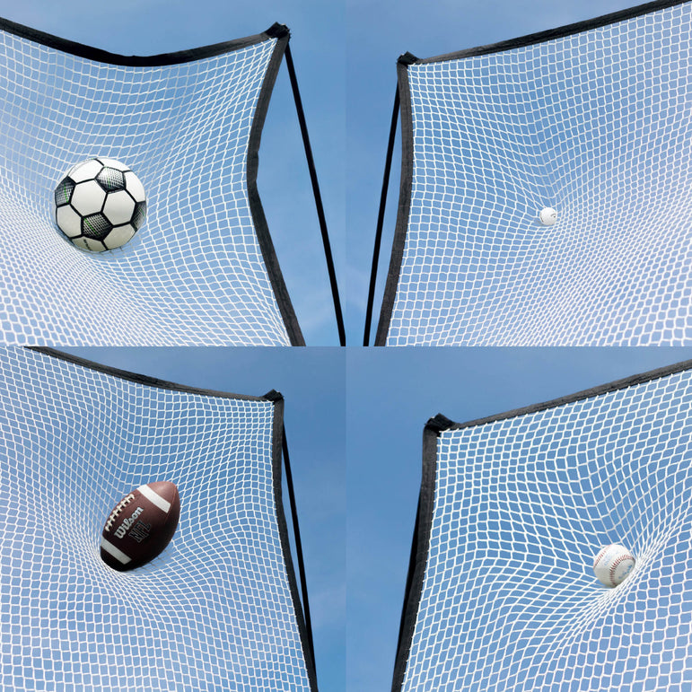 MEGA NET multisport ballenvangnet 370 x 270 cm