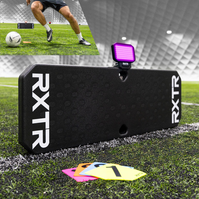 RXTR Pro Coach voetbalrebounder met reactielamp