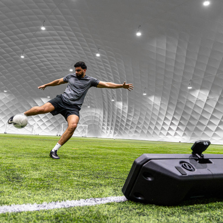RXTR Pro Coach voetbalrebounder met reactielamp