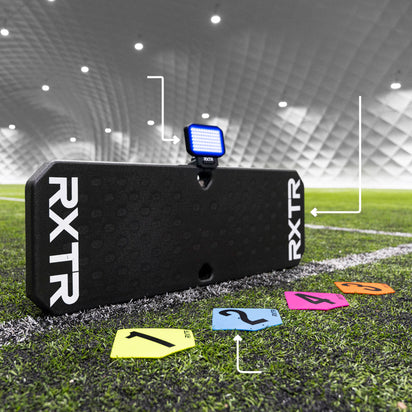 RXTR Pro Coach voetbalrebounder met reactielamp