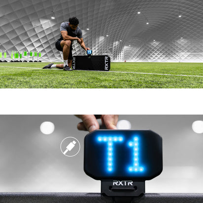 RXTR Pro Coach voetbalrebounder met reactielamp