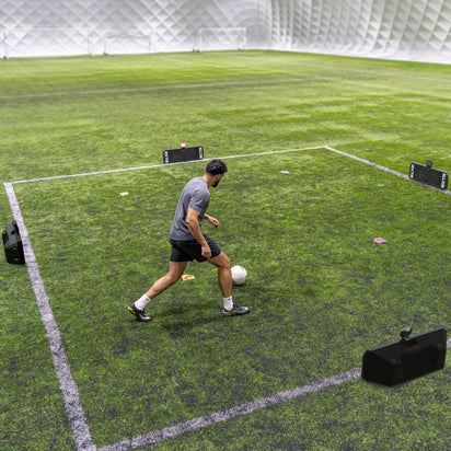 RXTR Pro Coach voetbalrebounder met reactielamp