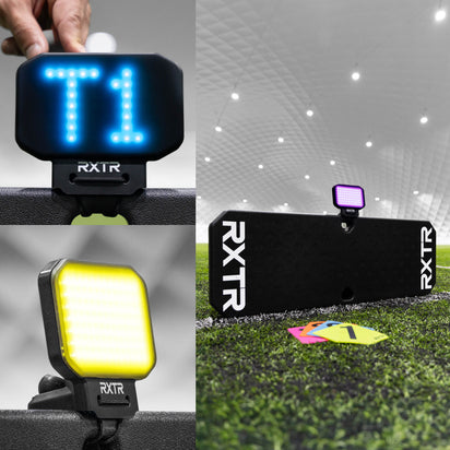 RXTR Pro Coach voetbalrebounder met reactielamp