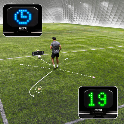 RXTR reactielamp voor voetbaltraining