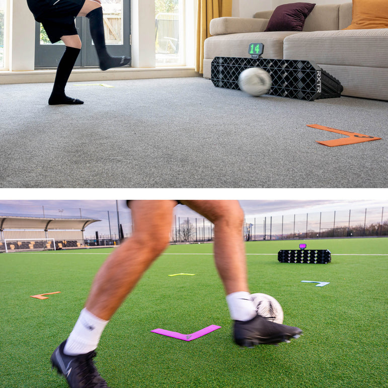 RXTR reactielamp voor voetbaltraining