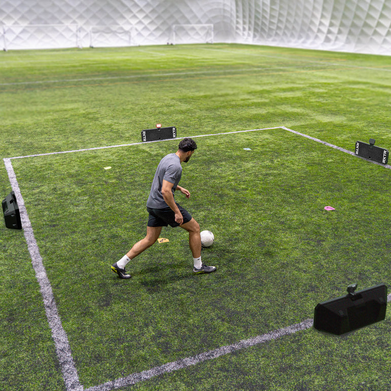 RXTR reactielamp voor voetbaltraining