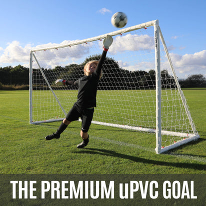 Q-FOLD Folding Football Goal 6x4'