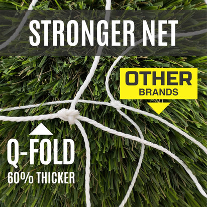 Q-FOLD Folding Football Goal 6x4'