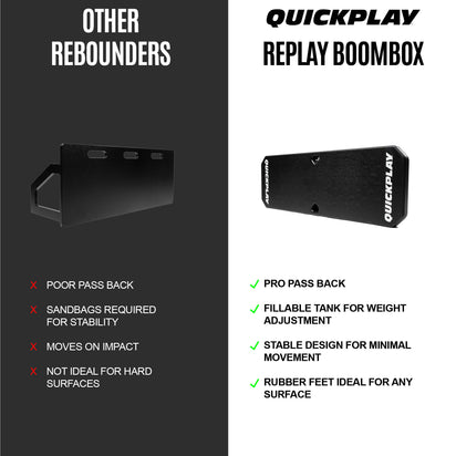 REPLAY Boombox reboundbord voor voetbal