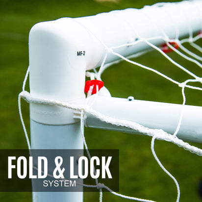Q-FOLD Match inklapbaar voetbaldoel 370 x 180 cm