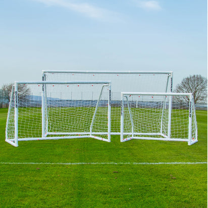 Q-FOLD Match inklapbaar voetbaldoel 370 x 180 cm
