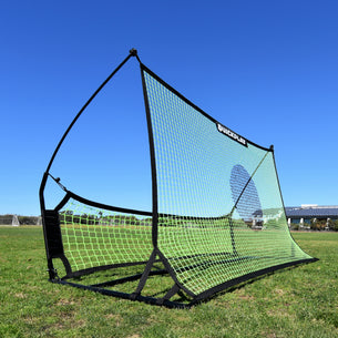 TEKKERS Trainer voetbalrebounder met dubbel net