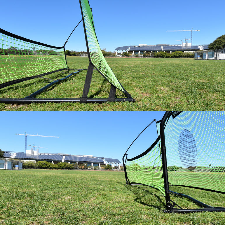 TEKKERS Trainer - Dual Net Football Rebounder - QUICKPLAY EU